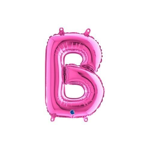 Harf Folyo Balon B Pembe 35 Cm (Grabo)