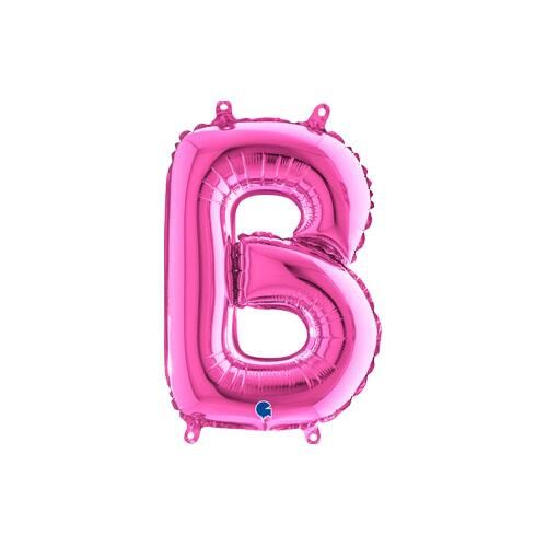 Harf Folyo Balon B Pembe 35 Cm (Grabo)