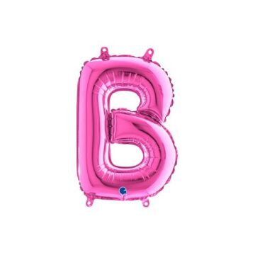 Harf Folyo Balon B Pembe 35 Cm (Grabo)