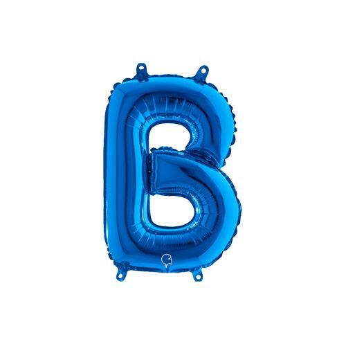 Harf Folyo Balon B Mavi 35 Cm (Grabo)