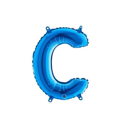 Harf Folyo Balon C Mavi 35 Cm (Grabo)