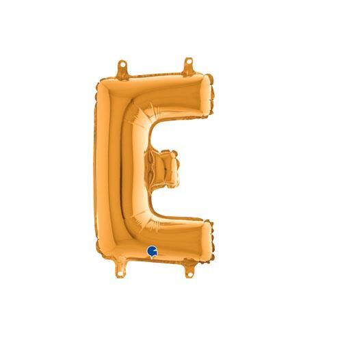 Harf Folyo Balon E Gold 35 Cm (Grabo)