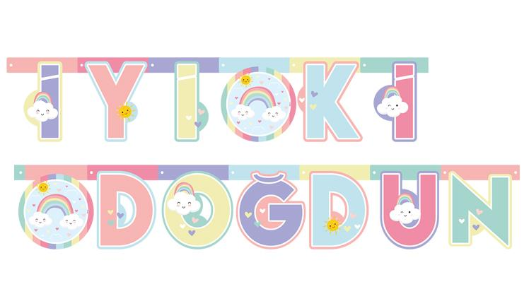 GÖKKUŞAĞI BULUT İYİ Kİ DOĞDUN SET