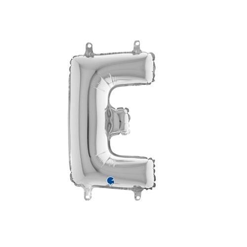 Harf Folyo Balon E Gümüş 35 Cm (Grabo)