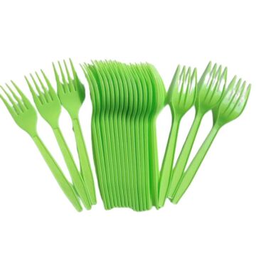 MAVİ PLASTİK ÇATAL ( 25 Lİ )