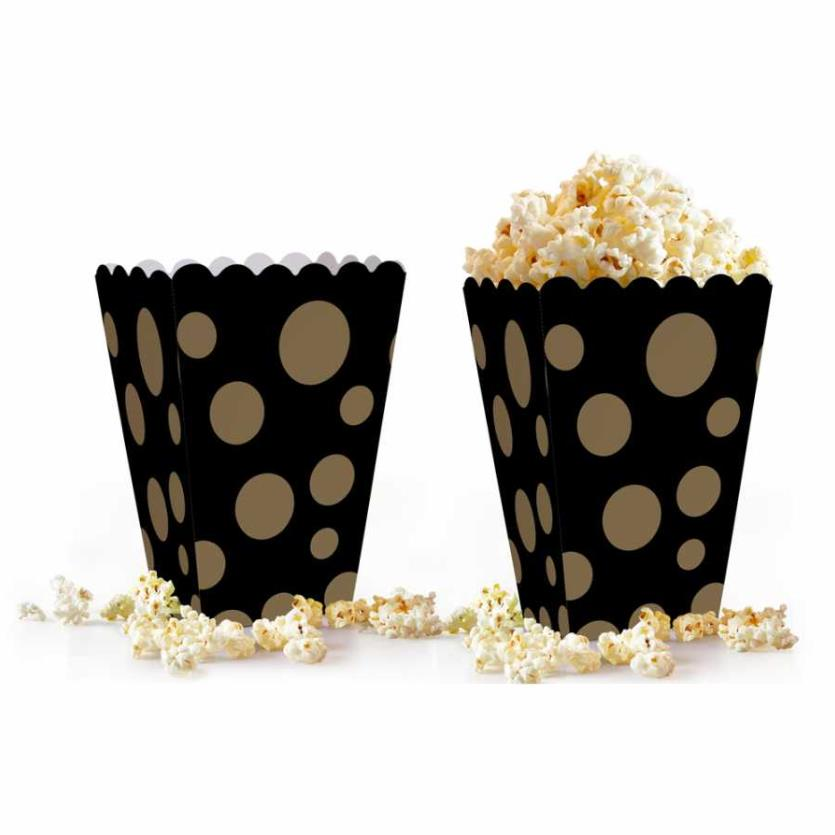 Popcorn Kutusu Gold Puantiyeli