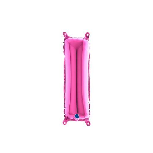 Harf Folyo Balon I Pembe 35 Cm (Grabo)