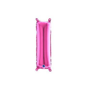 Harf Folyo Balon I Pembe 35 Cm (Grabo)