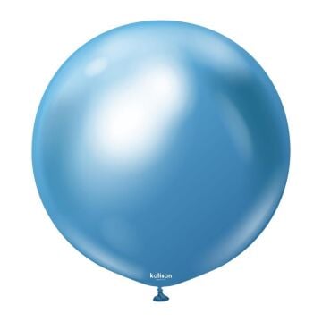 18'' KROM MAVİ BALON
