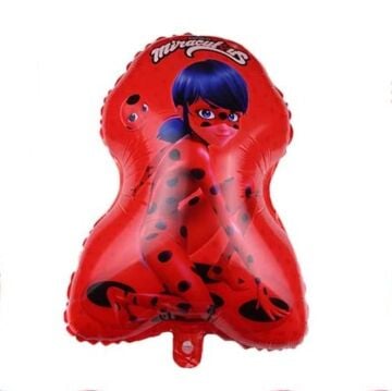 UĞUR BÖCEĞİ KEDİ KZI  FOLYO BALON