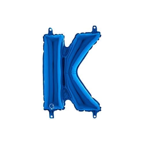 Harf Folyo Balon K Mavi 35 Cm (Grabo)