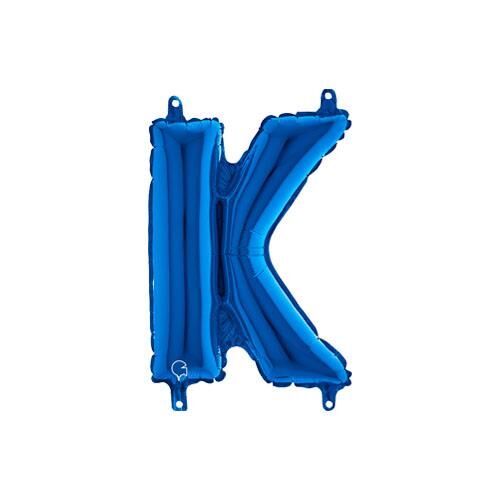 Harf Folyo Balon K Mavi 35 Cm (Grabo)