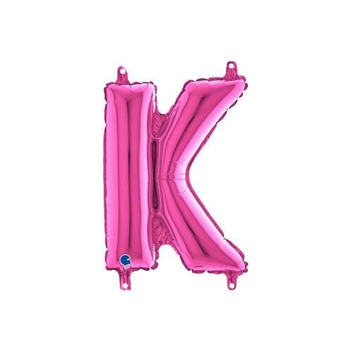 Harf Folyo Balon K Pembe 35 Cm (Grabo)