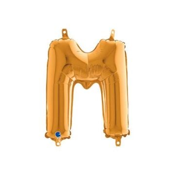 Harf Folyo Balon M Gold 35 Cm (Grabo)