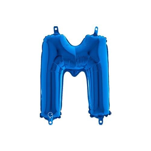 Harf Folyo Balon M Mavi 35 Cm (Grabo)