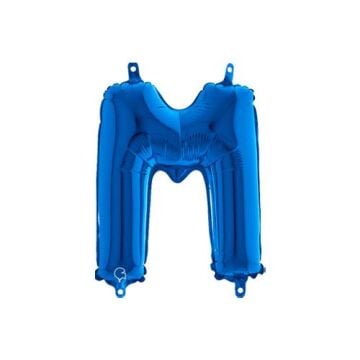 Harf Folyo Balon M Mavi 35 Cm (Grabo)