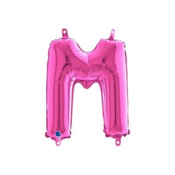 Harf Folyo Balon M Pembe 35 Cm (Grabo)