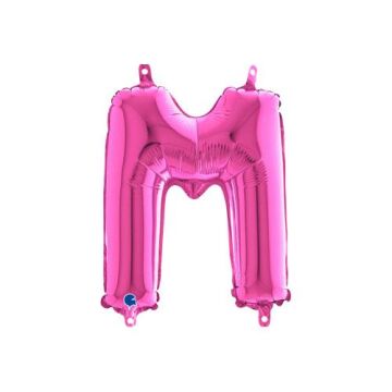 Harf Folyo Balon M Pembe 35 Cm (Grabo)
