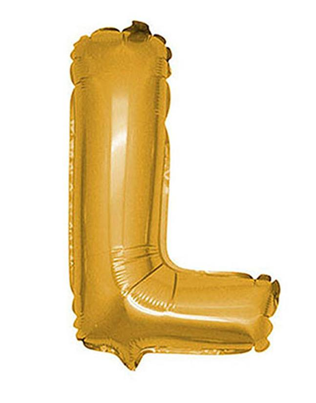 S/SHAPE FOLYO BALON HARF -L- ALTIN