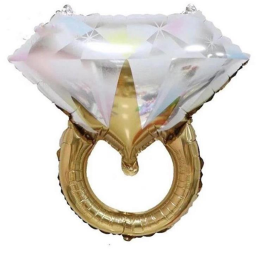 Tektaş Yüzük Folyo Balon Set