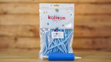 MAKARON MAVİ SOSİS BALON