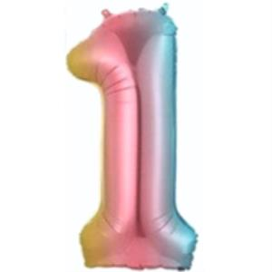 40'' FOLYO BALON RAKAM -1- GÖKKUŞAĞI