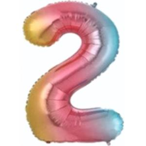 40'' FOLYO BALON RAKAM -2- GÖKKUŞAĞI