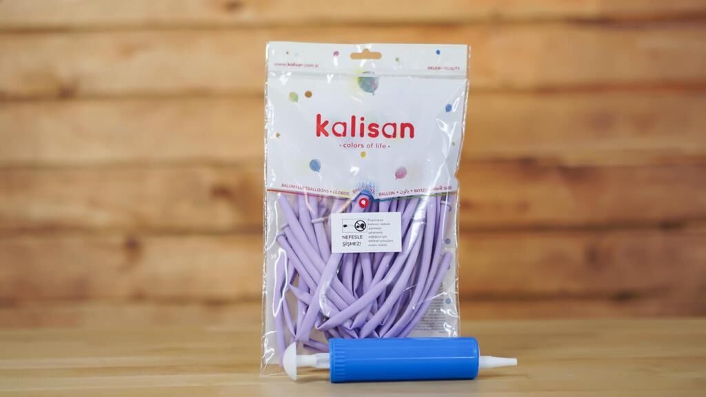 MAKARON LİLA SOSİS BALON