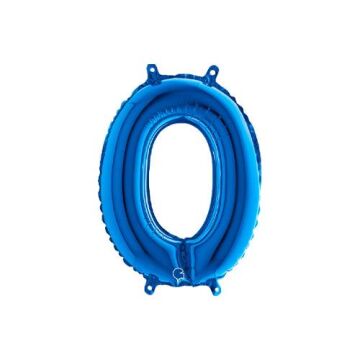 Harf Folyo Balon O Mavi 35 Cm (Grabo)