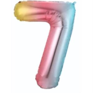 40'' FOLYO BALON RAKAM -7- GÖKKUŞAĞI