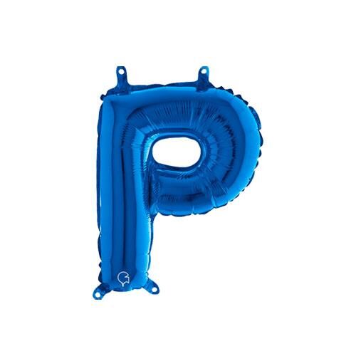 Harf Folyo Balon P Mavi 35 Cm (Grabo)