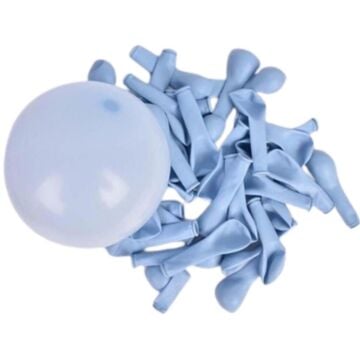 6'' MACARON MAVİ (100 ADET)