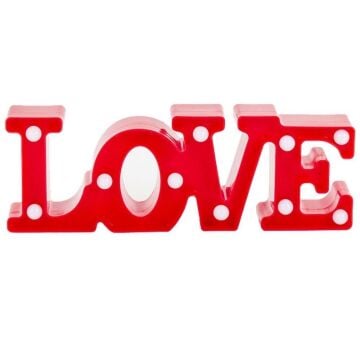 LEDLİ LOVE KIRMIZI