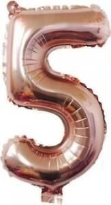 40'' FOLYO BALON RAKAM -5- ROSEGOLD