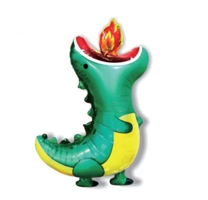 ATEŞLİ YEŞİL TREX FOLYO BALON