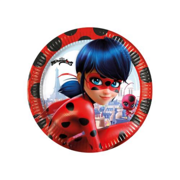 Miraculous Lisanslı Karton Tabak ( 8 Adet )