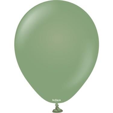 5'' PASTEL OKALİPTUS BALON (100 ADET)
