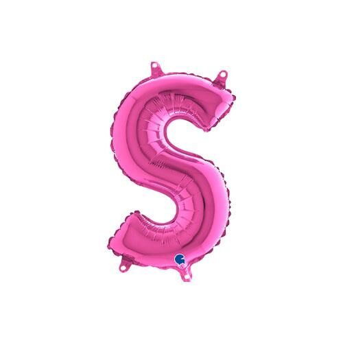 Harf Folyo Balon S Pembe 35 Cm (Grabo)
