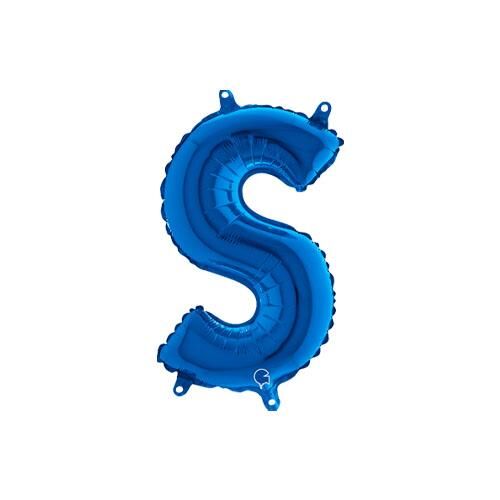 Harf Folyo Balon S Mavi 35 Cm (Grabo)