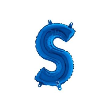 Harf Folyo Balon S Mavi 35 Cm (Grabo)