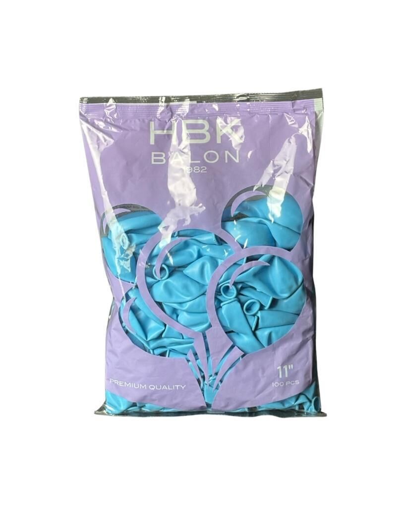11'' AÇIK MAVİ BASKI DEKO İÇ MEKAN (H.G.)