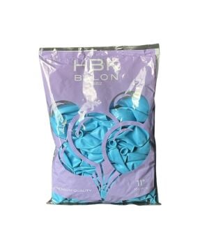 11'' AÇIK MAVİ BASKI DEKO İÇ MEKAN (H.G.)