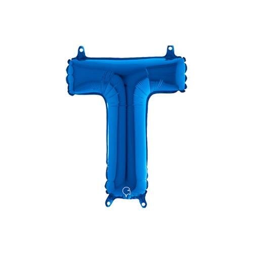 Harf Folyo Balon T Mavi 35 Cm (Grabo)
