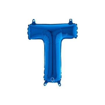 Harf Folyo Balon T Mavi 35 Cm (Grabo)