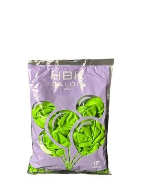 11'' AÇIK YEŞİL BASKI DEKO İÇ MEKAN (H.G.)