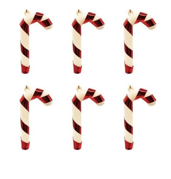 YILBAŞI ÇAM SÜS BASTON ŞEKER 6 LI