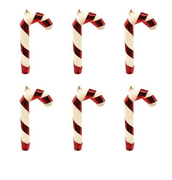 YILBAŞI ÇAM SÜS BASTON ŞEKER 6 LI