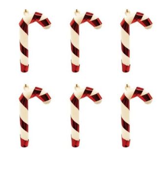 YILBAŞI ÇAM SÜS BASTON ŞEKER 6 LI