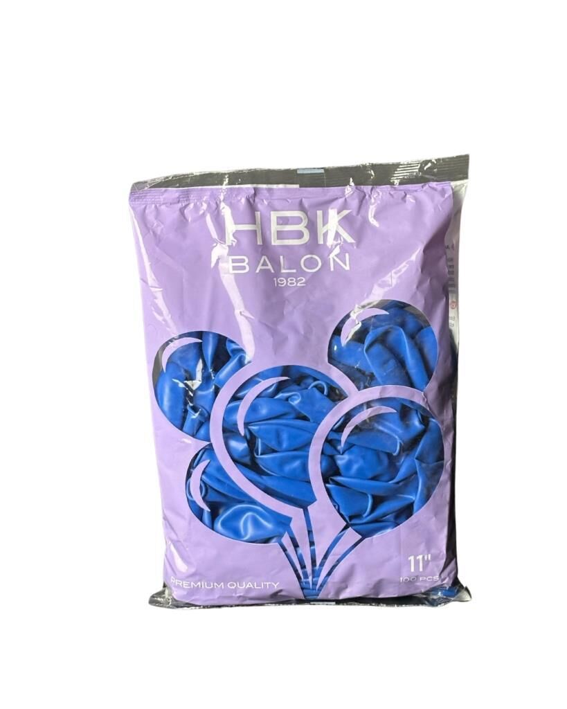 11'' MAVİ BASKI DEKO İÇ MEKAN (H.G.)