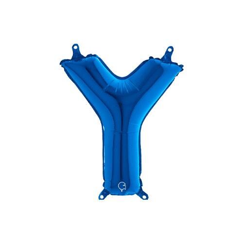 Harf Folyo Balon Y Mavi 35 Cm (Grabo)